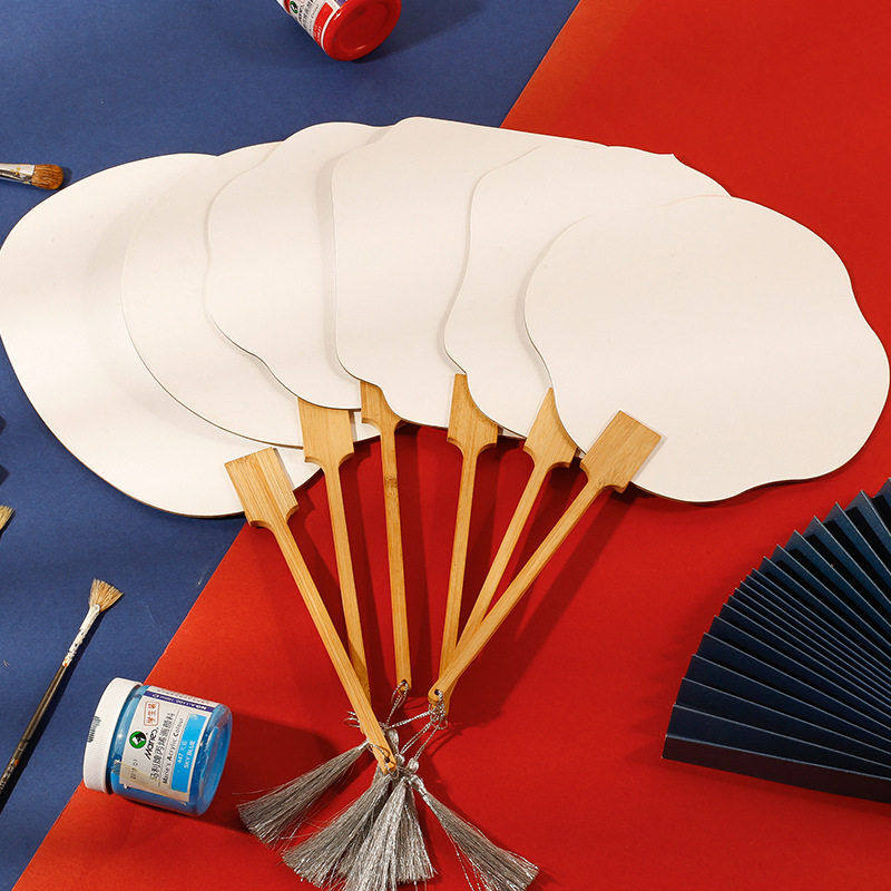 漆扇团扇漆扇diy带字款漆扇专用空白扇漆扇扇子漂漆扇pvc纯手工制,居家日用,扇子,淘宝优惠券,粉丝福利购,淘宝优惠卷