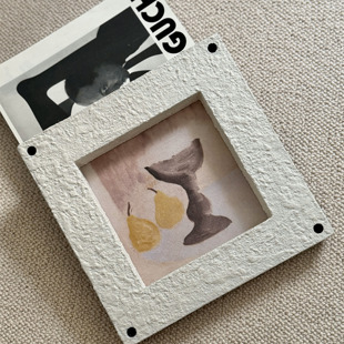 【放下鸭梨】超重工机理手工砂岩画彩色小众现代简约软装客厅书房