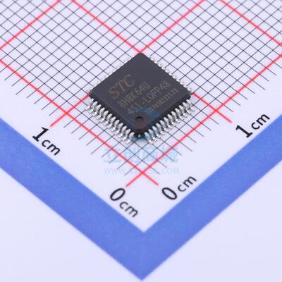 单片机(MCU/MPU/SOC) STC8H8K64U-45I-LQFP48 LQFP48 STC(宏晶)