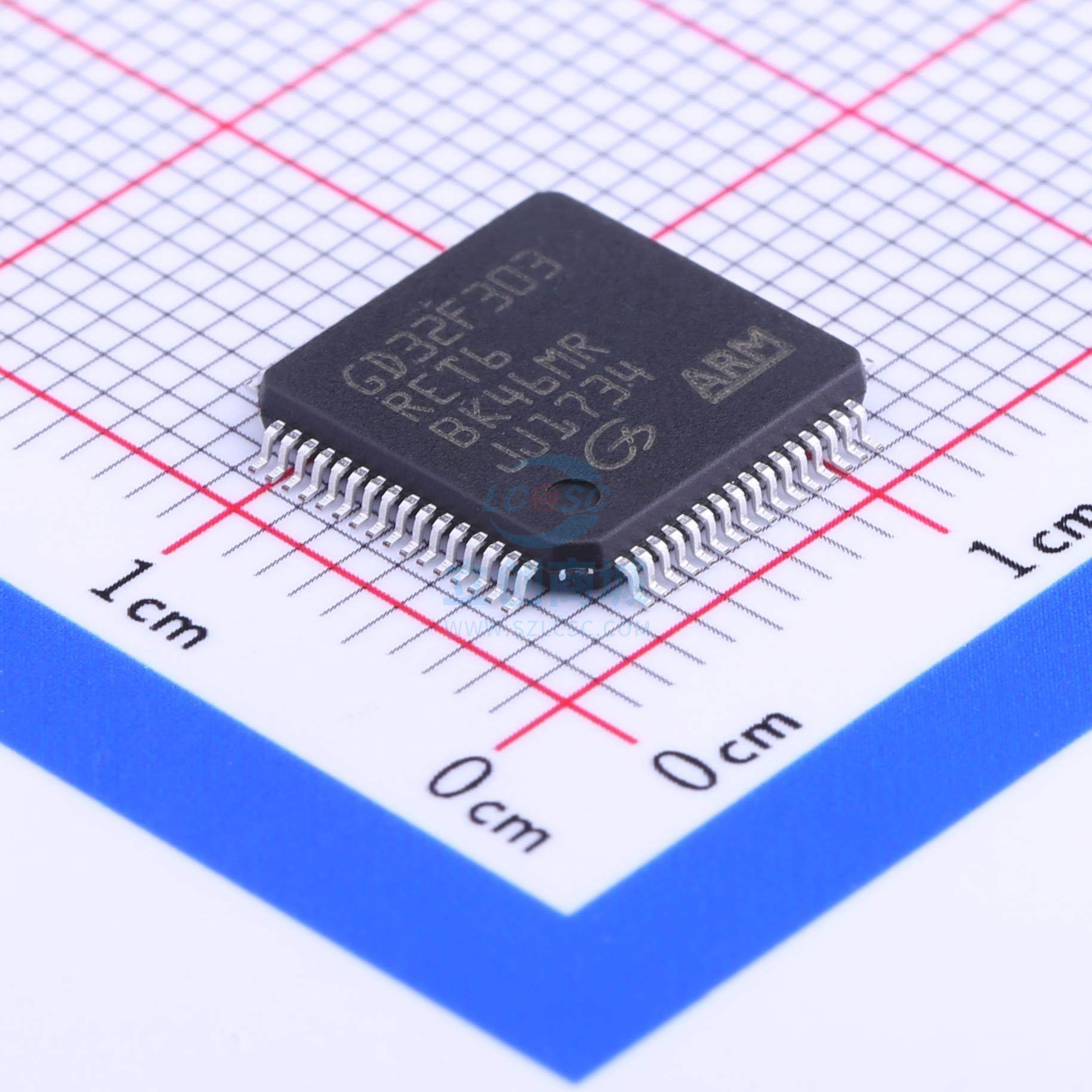 单片机(MCU/MPU/SOC) GD32F303RET6 LQFP-64_10x10x05P GigaDevic