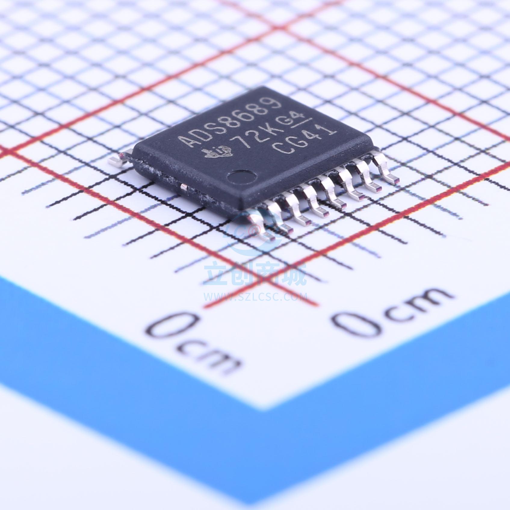 模数转换芯片ADC ADS8689IPWR TSSOP-16 TI(德州仪器)