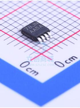 运算放大器 LM7332MME/NOPB VSSOP-8(3x3x0.65) TI(德州仪器)