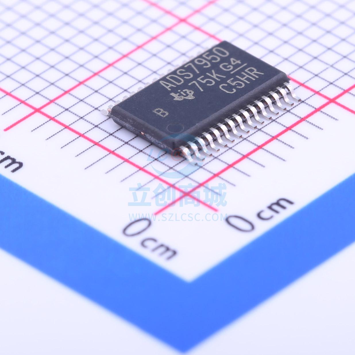 模数转换芯片ADC ADS7950SBDBT TSSOP-30 TI(德州仪器)
