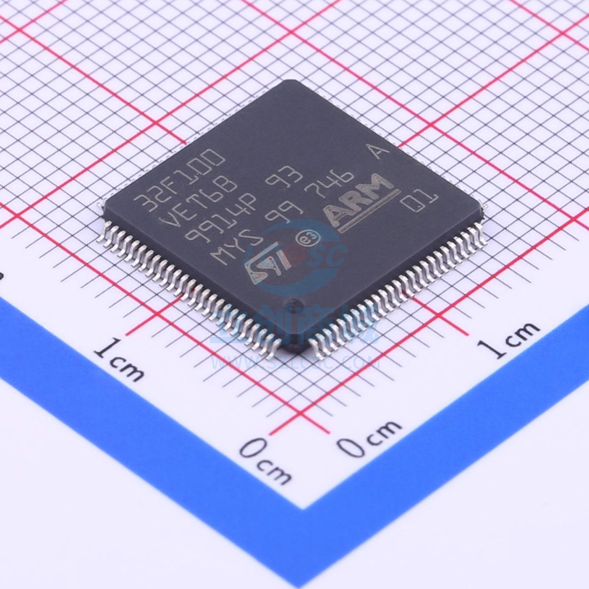ST(意法半导体) STM32F100VET6B LQFP-100_14x14x05P ST(意法半导