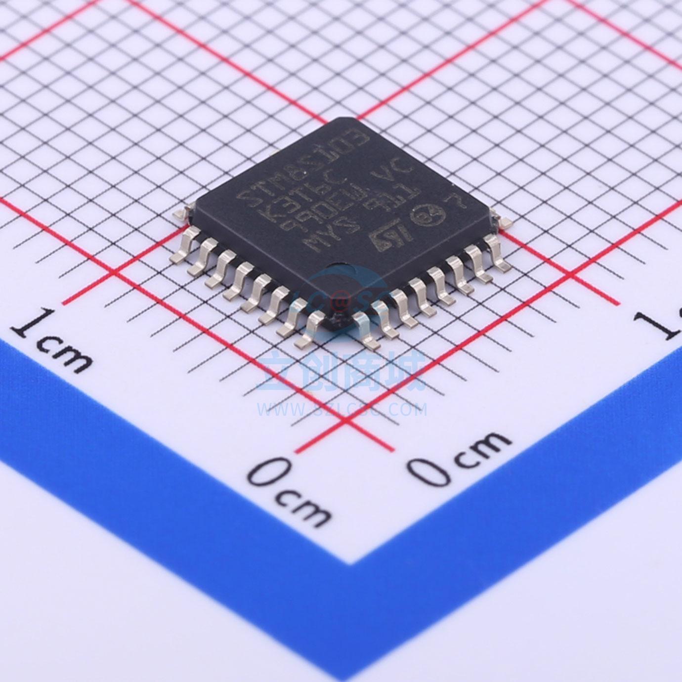 ST(意法半导体) STM8S103K3T6C LQFP-32_7x7x08P ST(意法半导体)