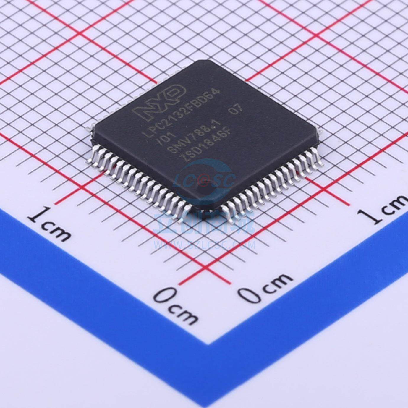 NXP(恩智浦) LPC2132FBD64/01,15 LQFP-64_10x10x05P NXP(恩智浦)