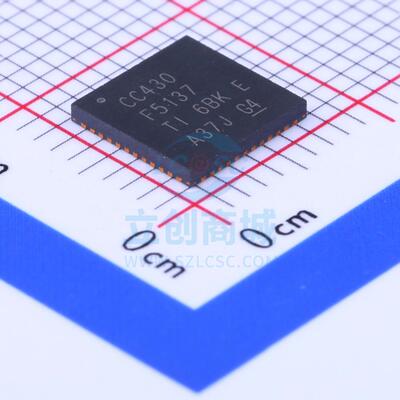 TI(德州仪器) CC430F5137IRGZR VQFN-48_7x7x05P TI(德州仪器)