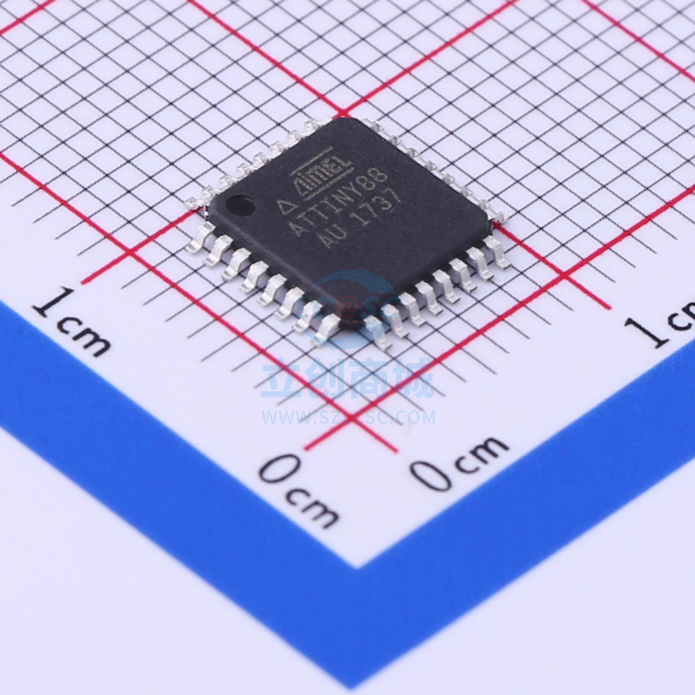 ATMEL(爱特梅尔)/AVR ATTINY88-AU TQFP-32_7x7x08P MICROCHIP(美