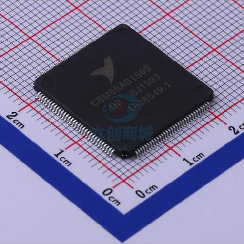 模数转换芯片ADC CBM08AD1500QP TQFP-128 Corebai(芯佰微)