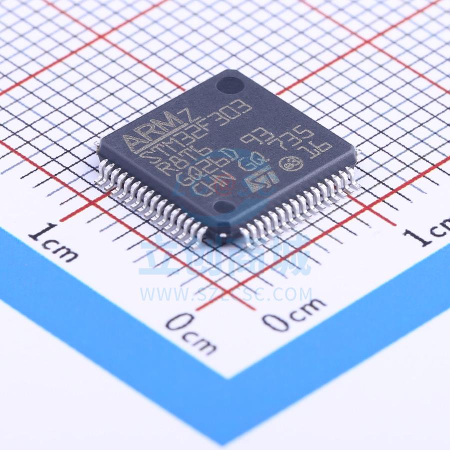 ST(意法半导体) STM32F303R8T6 LQFP-64_10x10x05P ST(意法半导体