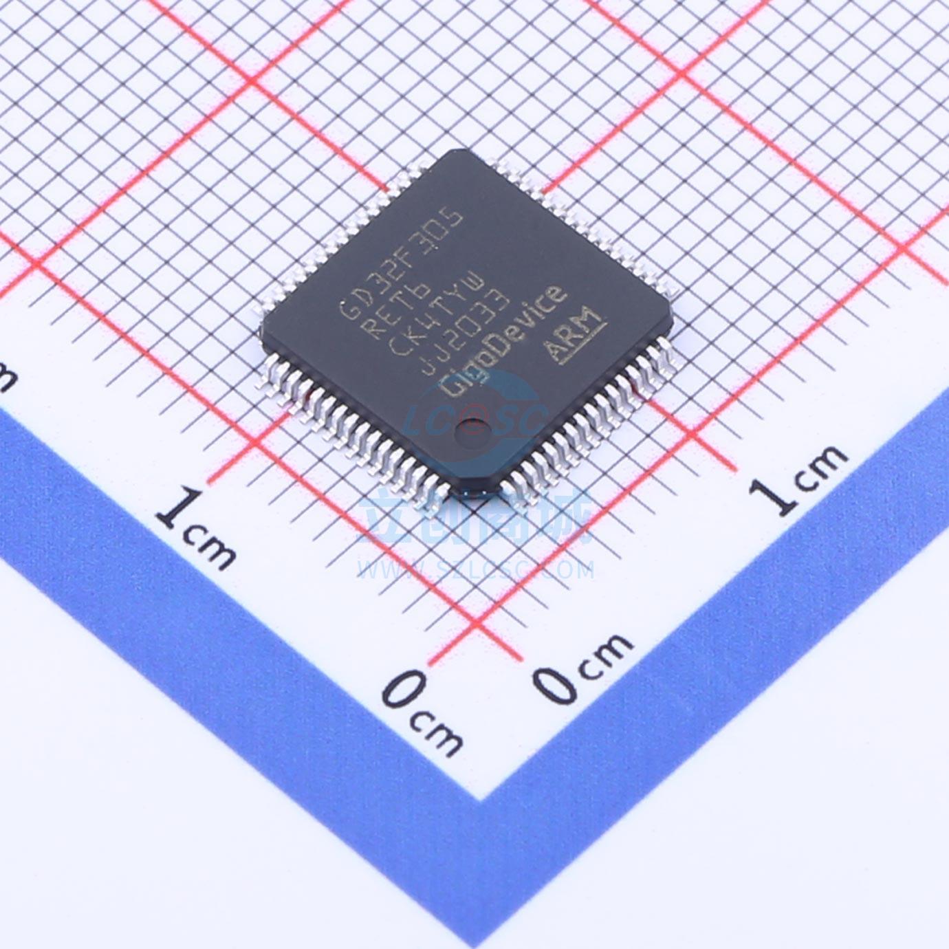 单片机(MCU/MPU/SOC) GD32F305RET6 LQFP64 GigaDevice(兆易创新)