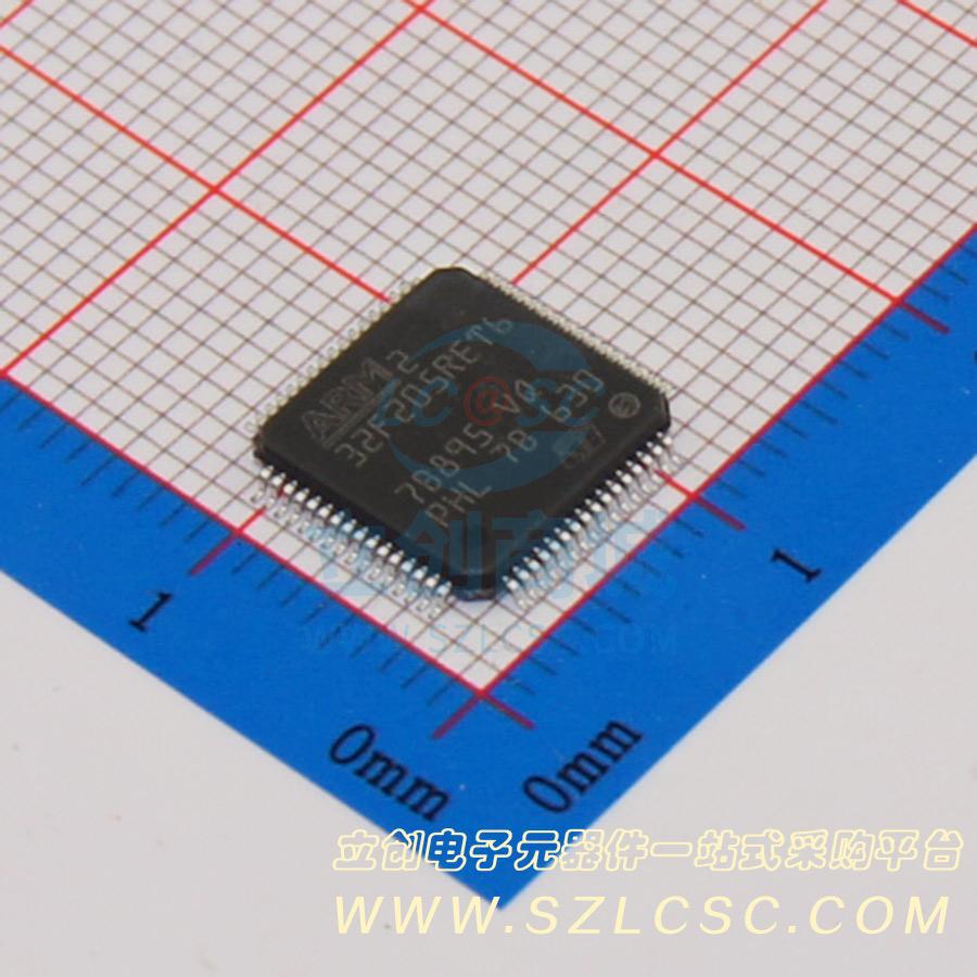 ST(意法半导体) STM32F205RET6 LQFP-64_10x10x05P ST(意法半导体