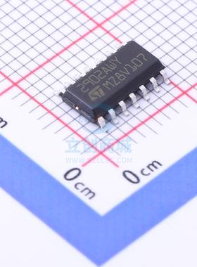 运算放大器 LM2902AWYDT SO-14 ST(意法半导体)