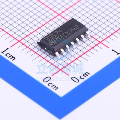 运算放大器 MC33174DT SO-14 ST(意法半导体)