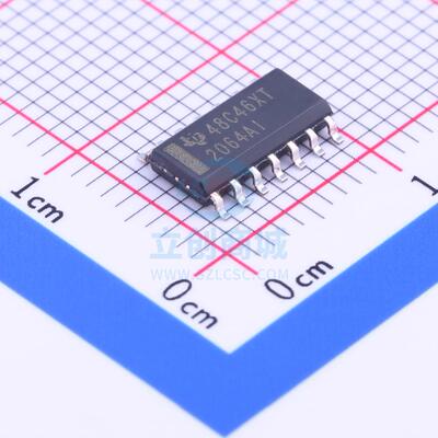 运算放大器 TLE2064AID SOIC-14_150mil TI(德州仪器)