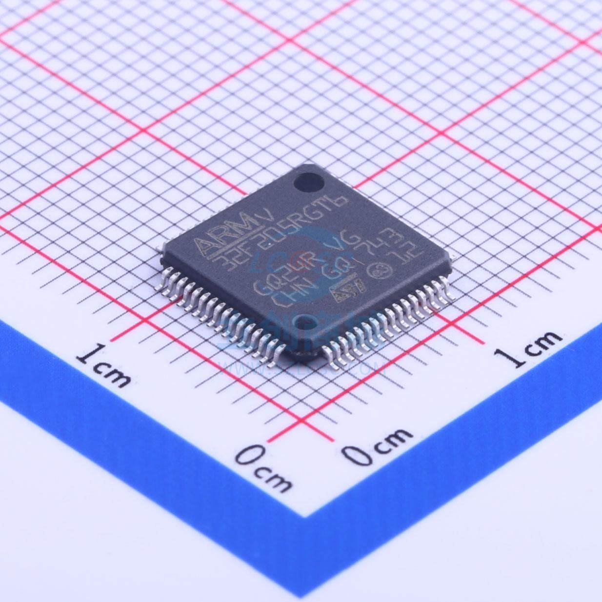 ST(意法半导体) STM32F205RGT6 LQFP-64_10x10x05P ST(意法半导体