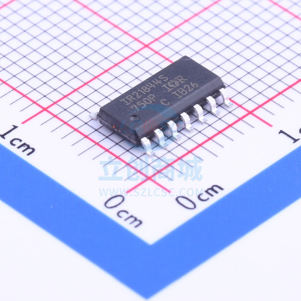 栅极驱动IC IR21844SPBF SOIC-14_150mil Infineon(英飞凌)