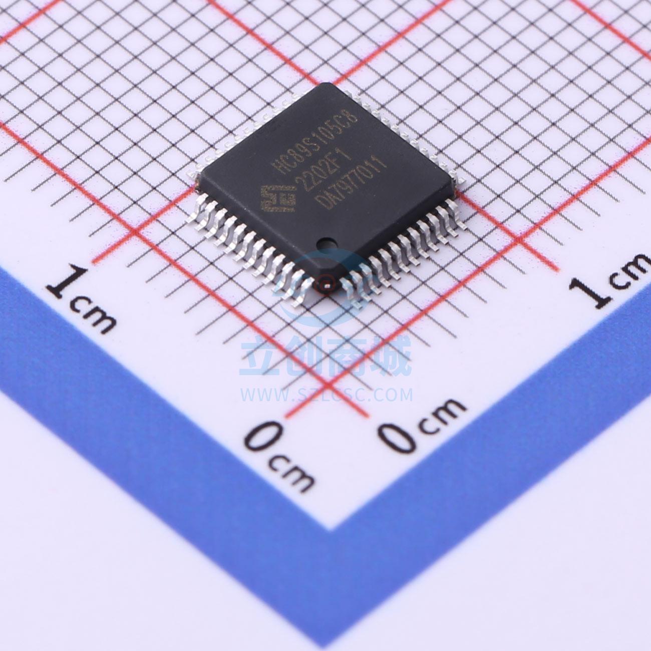 单片机(MCU/MPU/SOC) HC89S105C8T6NMC LQFP-48 holychip(芯圣电