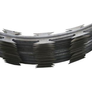 小片刀刺绳 热镀锌FIP刀片刺网 3 04刀片区刺绳不锈钢刀片刺网