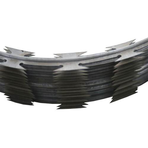 小片刀刺绳 热镀锌FIP刀片刺网 3 04刀片区刺绳不锈钢刀片刺网