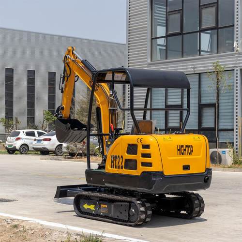 东挖掘厂工HT22小型履带挖HT22液压掘机机 全液压多功能山破碎小