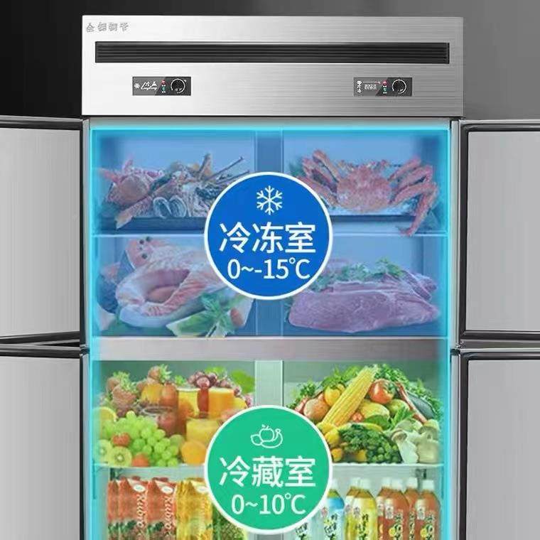 四冰柜用藏冷冻冰冷柜厨房保鲜柜六门冷柜门不锈商钢大容ORK量冰,机械设备,消毒灭菌设备,淘宝优惠券,粉丝福利购,淘宝优惠卷