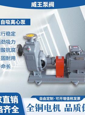 工厂直销锈钢不排污自吸泵100Z54X70-75机，械封不阻塞自密吸泵