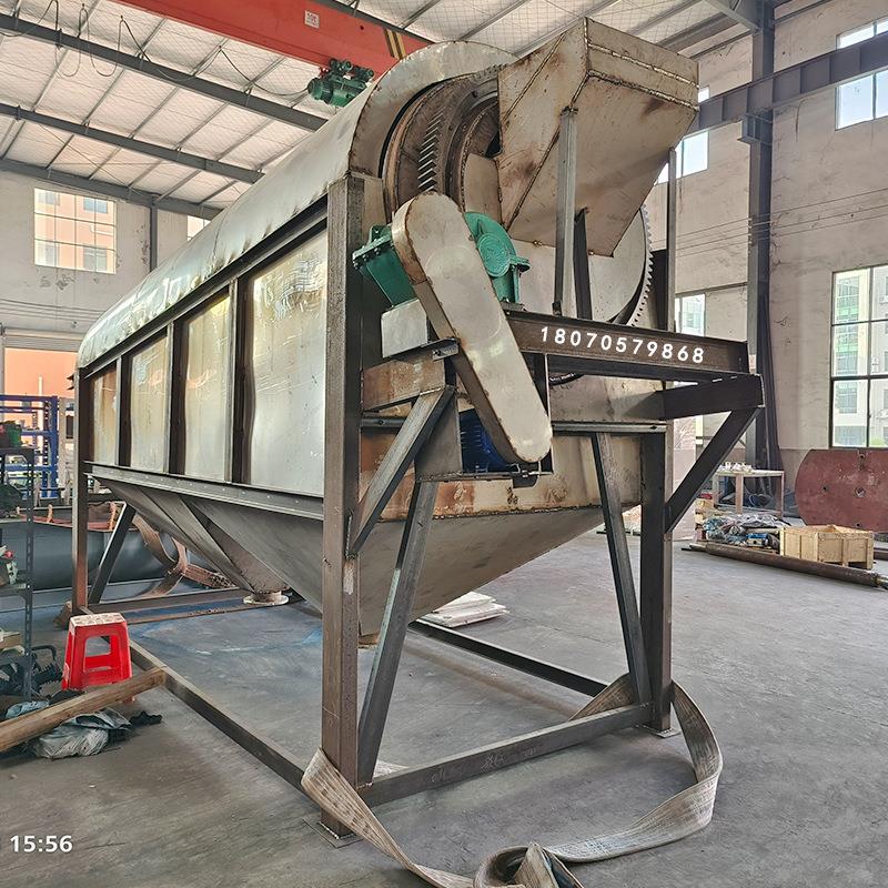 用砂石料分设备江滚筒筛沙机矿离滚动圆0筒筛分机沙石分选机西厂