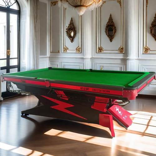 圳球深星168台球标准台球室球自厅蒙桌个旧台球桌美式黑8斯诺克9