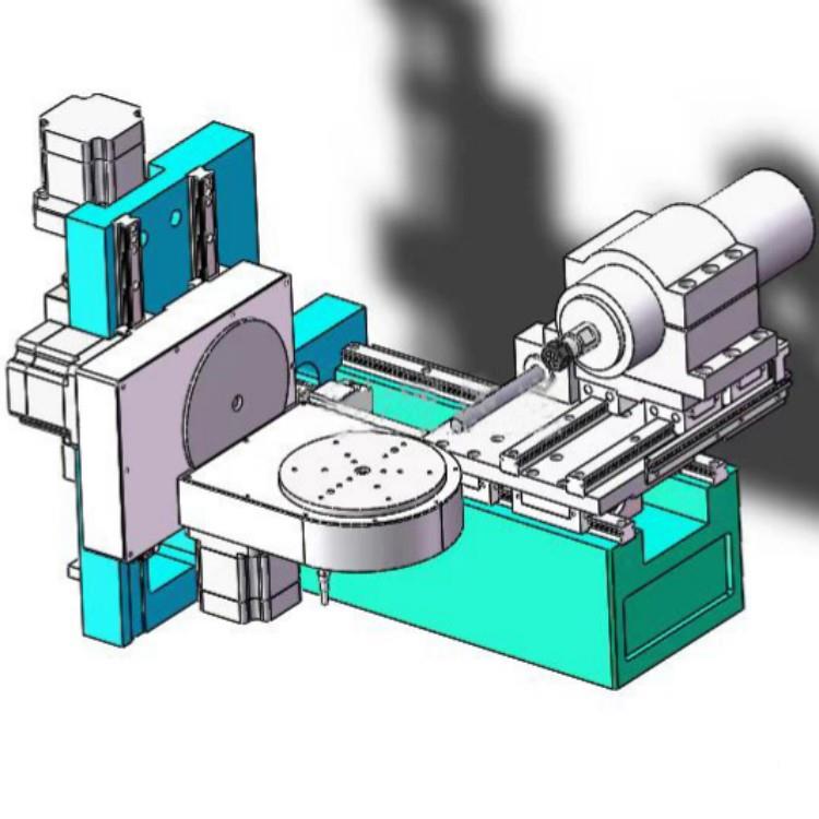 小型五轴数控铣床 P ocketC VV502-50同款五轴 适加工小合型叶N轮