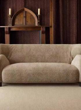 设计款美古人师鱼沙发民复古中风小户型89125宿美容院客厅直排布