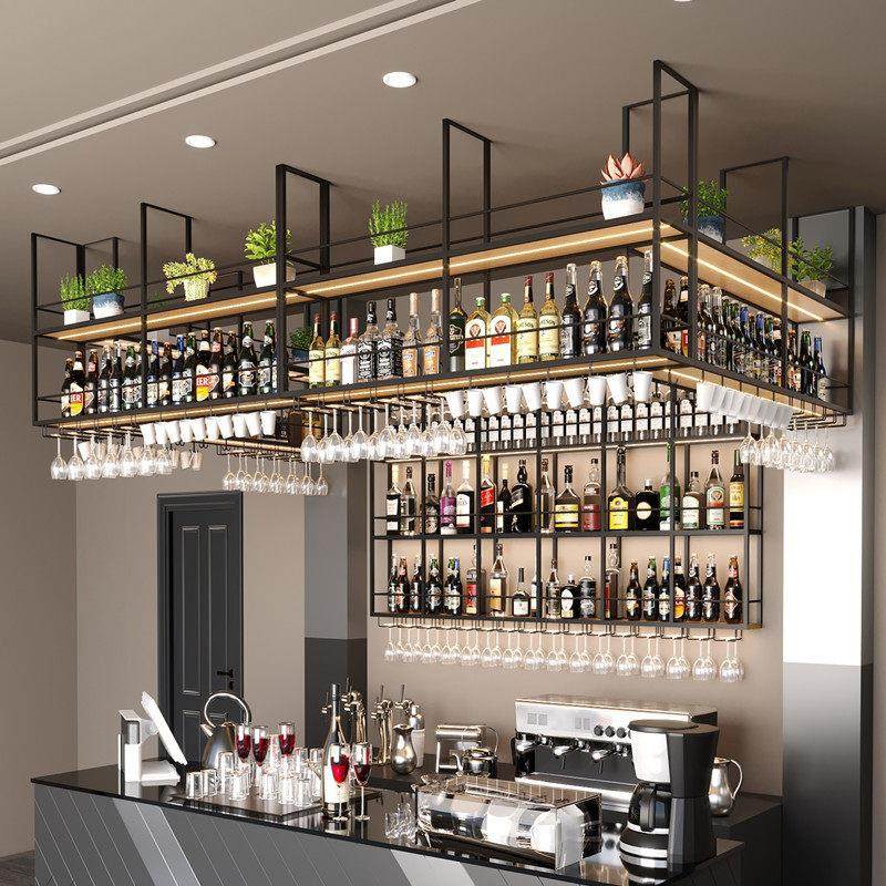 吧台吊架铁艺悬挂酒架置物架高脚杯倒挂酒杯架餐厅吊柜酒吧酒柜,商业/办公家具,红酒架/柜,淘宝优惠券,粉丝福利购,淘宝优惠卷