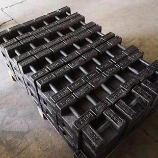 铸铁砝码20kg锁型配重电子秤单钩M1等级标准25kg公斤电梯校准法码