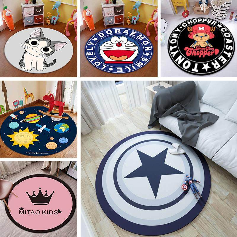 可机洗圆形小地毯卧室吊篮电脑转椅垫子ins风客厅家用儿童地垫,居家布艺,地毯,淘宝优惠券,粉丝福利购,淘宝优惠卷