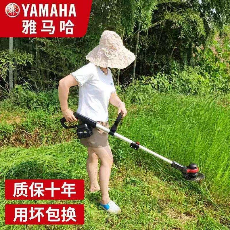 进口电动割草机充电式小型家用便携式大功率多功能农用锂电打草机