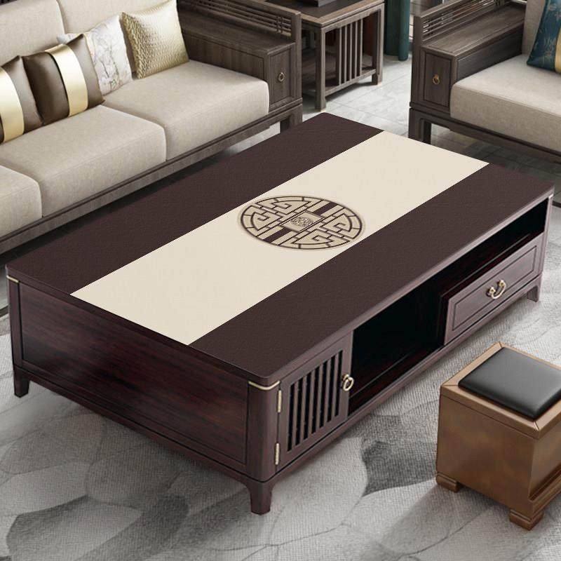 新中式无味桌布防水防烫免洗中国风餐桌垫长方形实木茶几台垫台布,居家布艺,桌布,淘宝优惠券,粉丝福利购,淘宝优惠卷