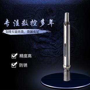 实力厂家直营4508 6516自动攻丝机配件蜗杆蜗轮轴铜齿轮杆机械件