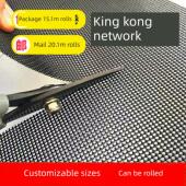 金刚网窗家用高清加厚防鼠 防蚊纱窗金钢网不锈钢纱窗自安 防猫