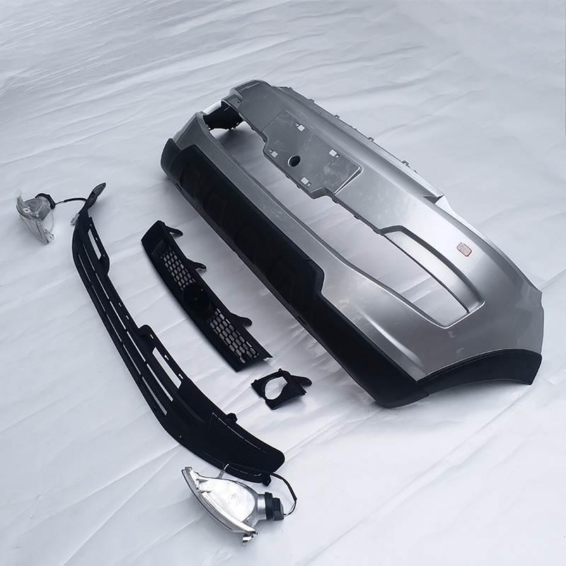 时风电动汽车轿车配件GD04C前杠D102前保险杠前杠中网雾灯上格栅