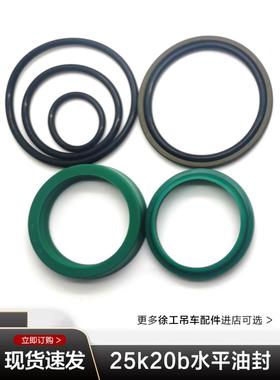 徐工吊车xct8120bl25K5acdf-1吨配件大全水平油缸修理包 水平油封