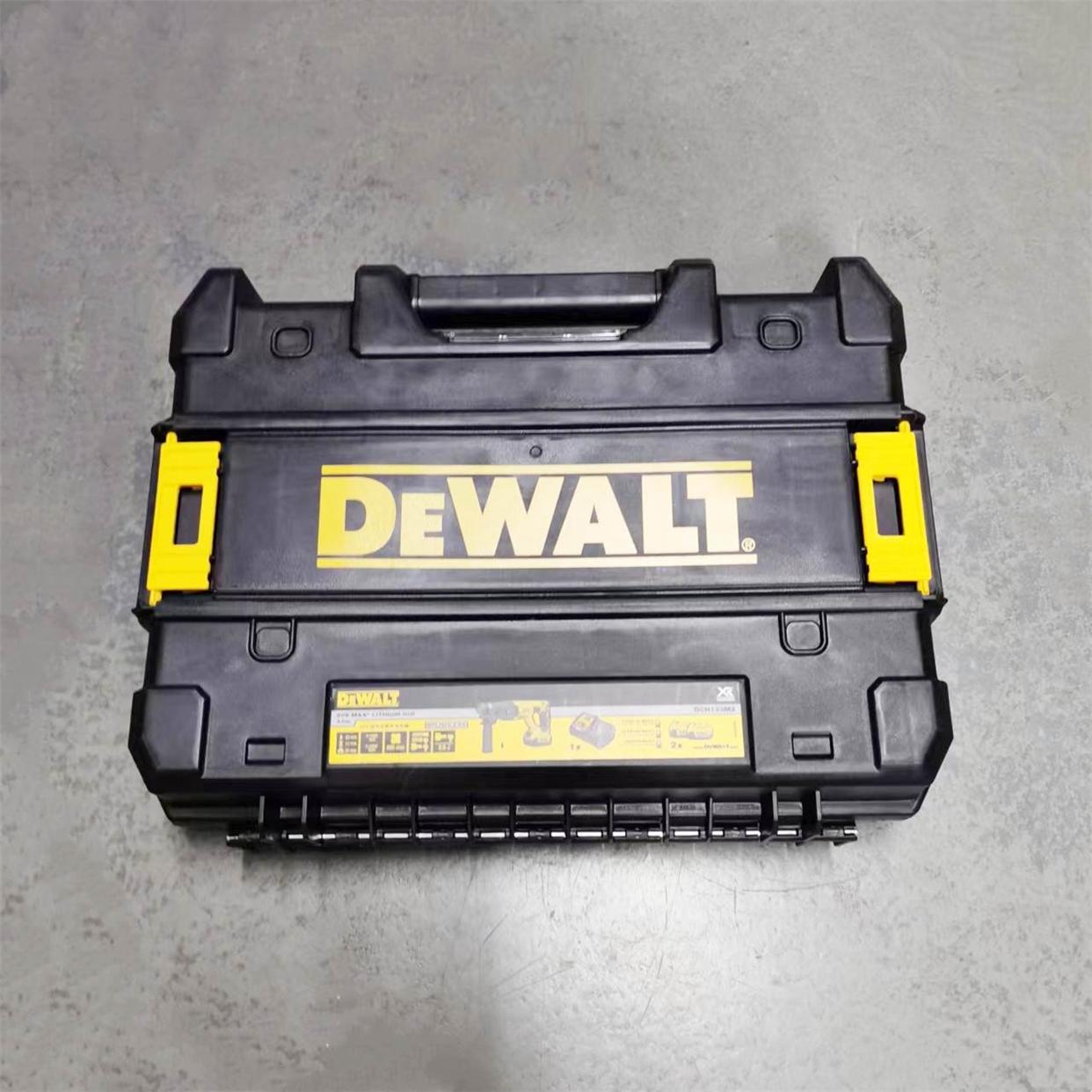 正品得伟DCD710/DCF880/815原装塑料手提工具箱包DC725充电钻箱子