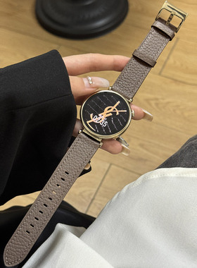 MAPXWS适用华为gt4 41mm表带女款真皮gt3/2pro保时捷荔枝纹表带荣耀magic2E GS3手表带高级感柔软fit3表带