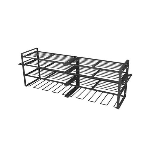 壁挂式电动工具收纳架重型浮动工具架储物架手持电钻置物架
