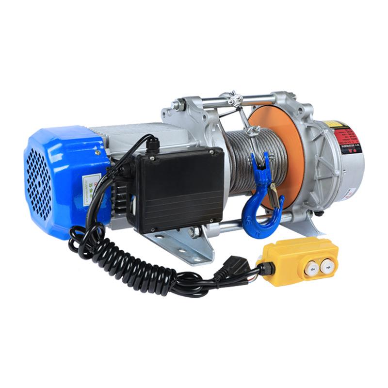 卷电机220v1/2/3AHD吨动葫芦型小吊机无线遥控铝扬壳提升机起重机