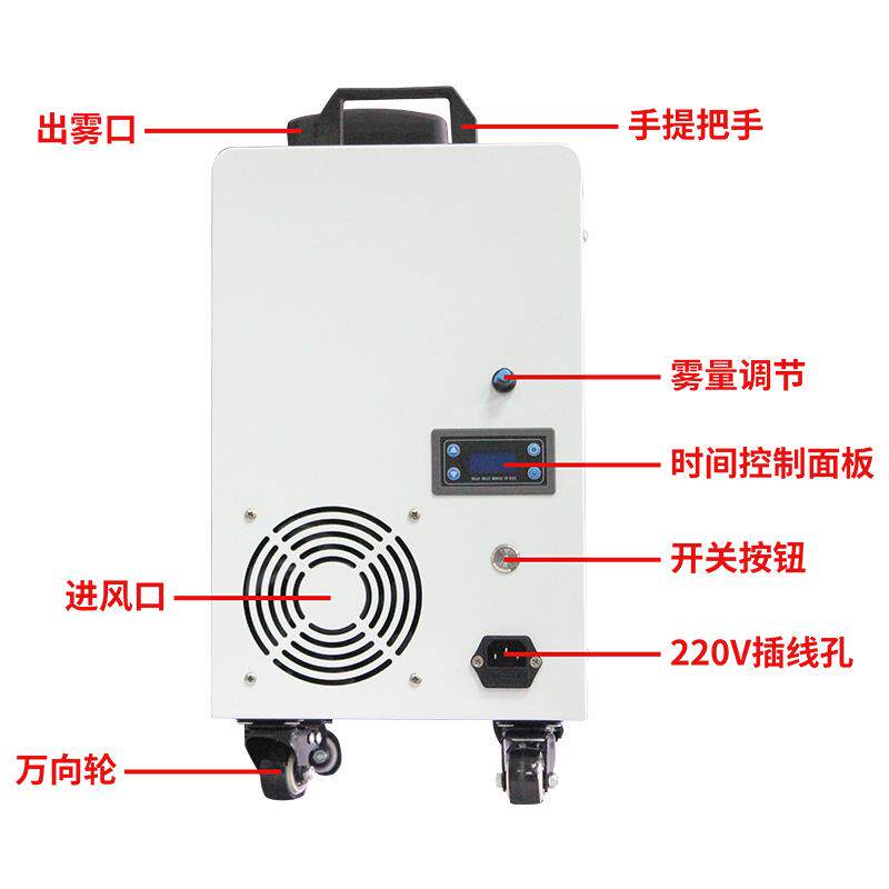 自动感应通道喷雾消毒机次氯酸过氧化氢雾化消毒设备