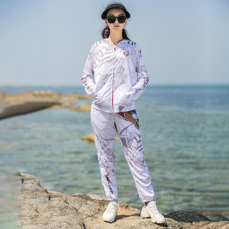 克森A14060琦新沃款帽夏连钓鱼服上季衣