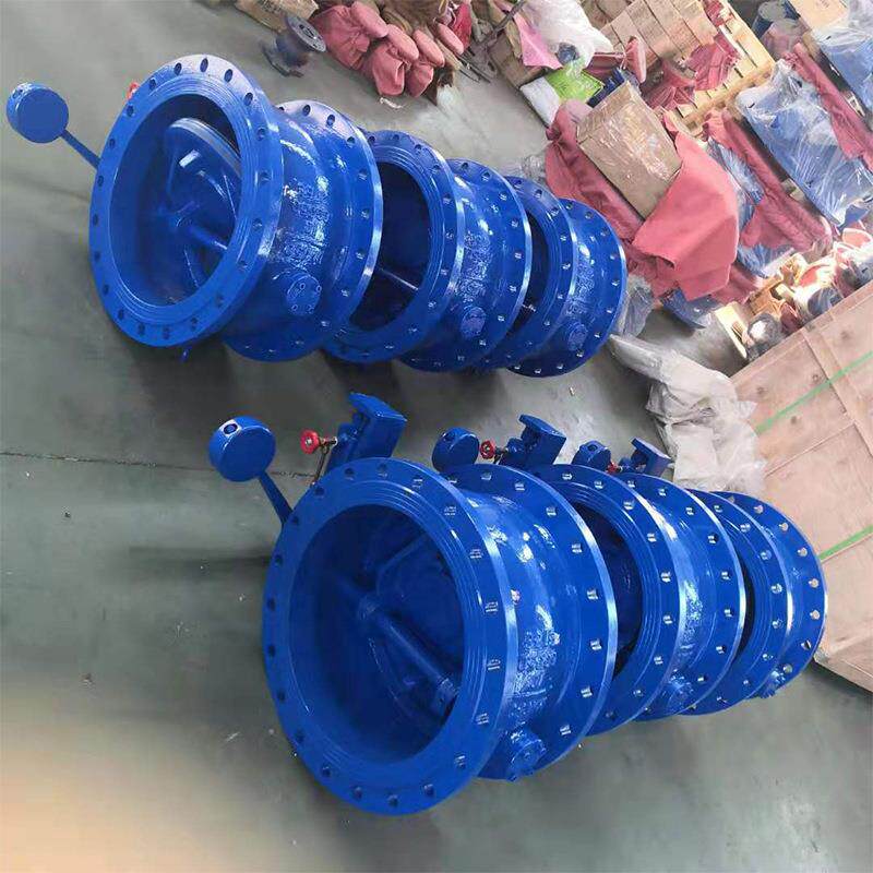 沪天阀门水厂污水厂球墨铸铁HH47X一10Q微阻缓闭止回蝶阀