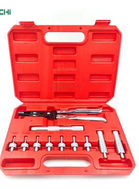 11件气门油封装拆装工具组/气门封钳/门弹气簧拆油钳