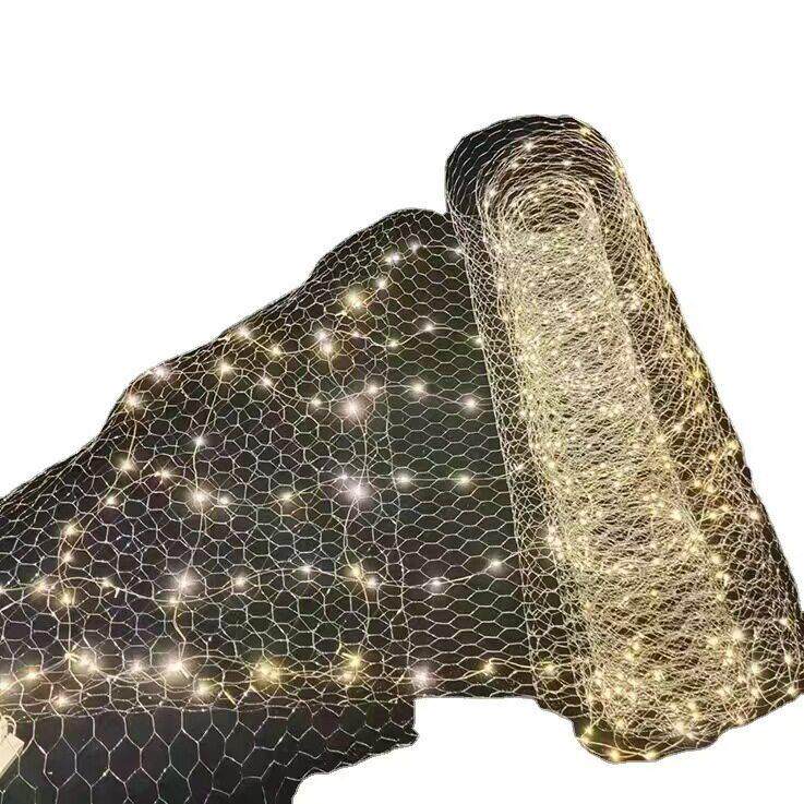 婚庆道具星空网灯渔网灯满天星清仓铁丝酒店礼堂婚礼布置防水吊顶