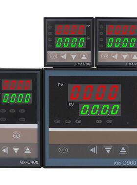 温控7仪双输出PI调节控制数显式温控仪RE-CX00REX-C100KDPT100